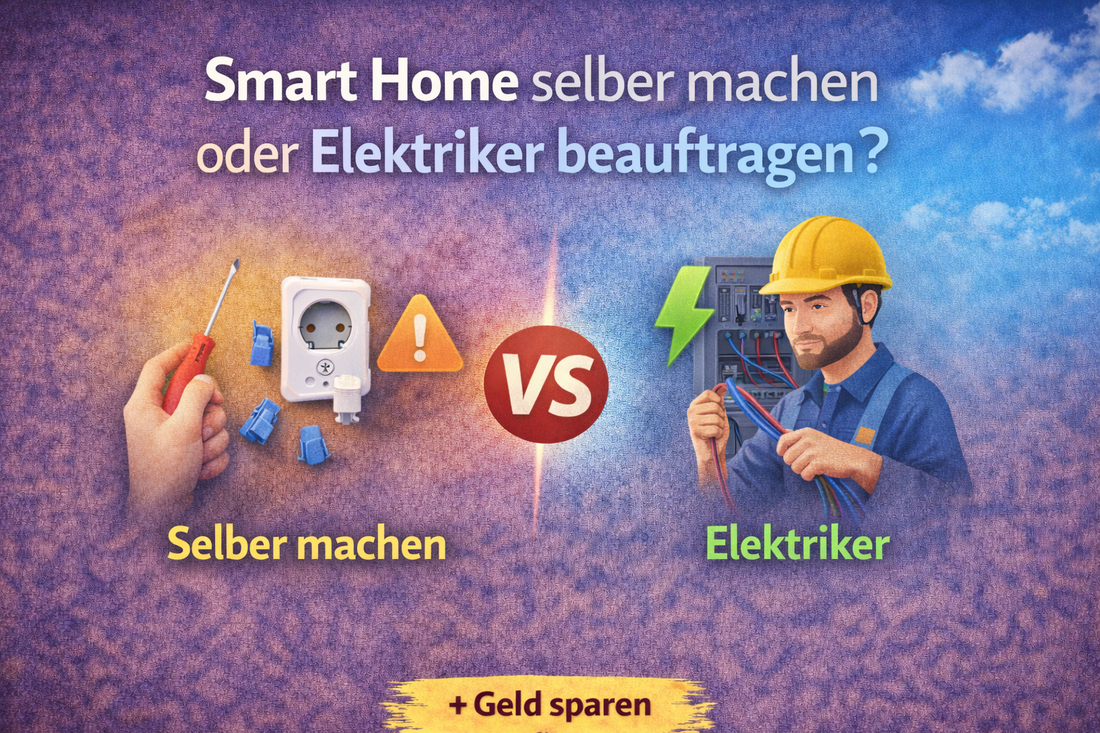 Smart Home selber machen oder Elektriker beauftragen? – Was wirklich sinnvoll ist