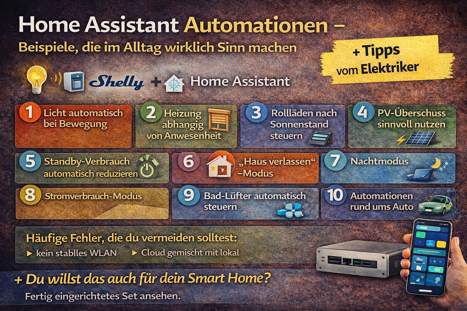 Home Assistant Automationen – Beispiele, die im Alltag wirklich Sinn machen