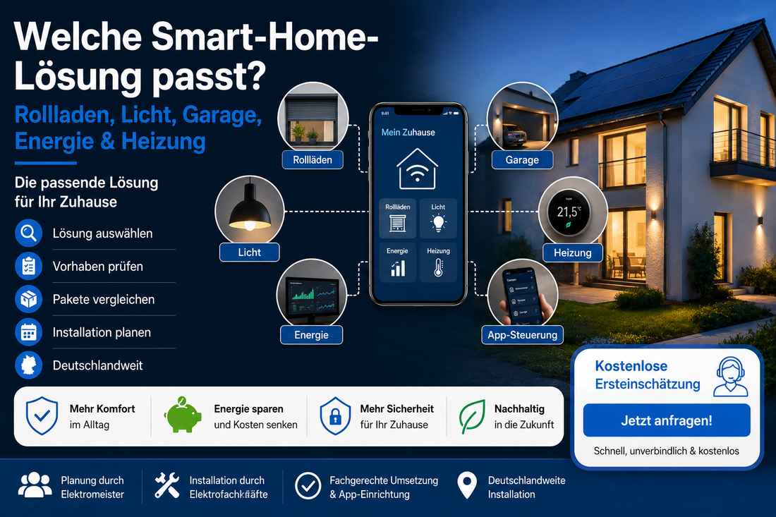 Welche Smart-Home-Lösung passt zu meinem Zuhause?