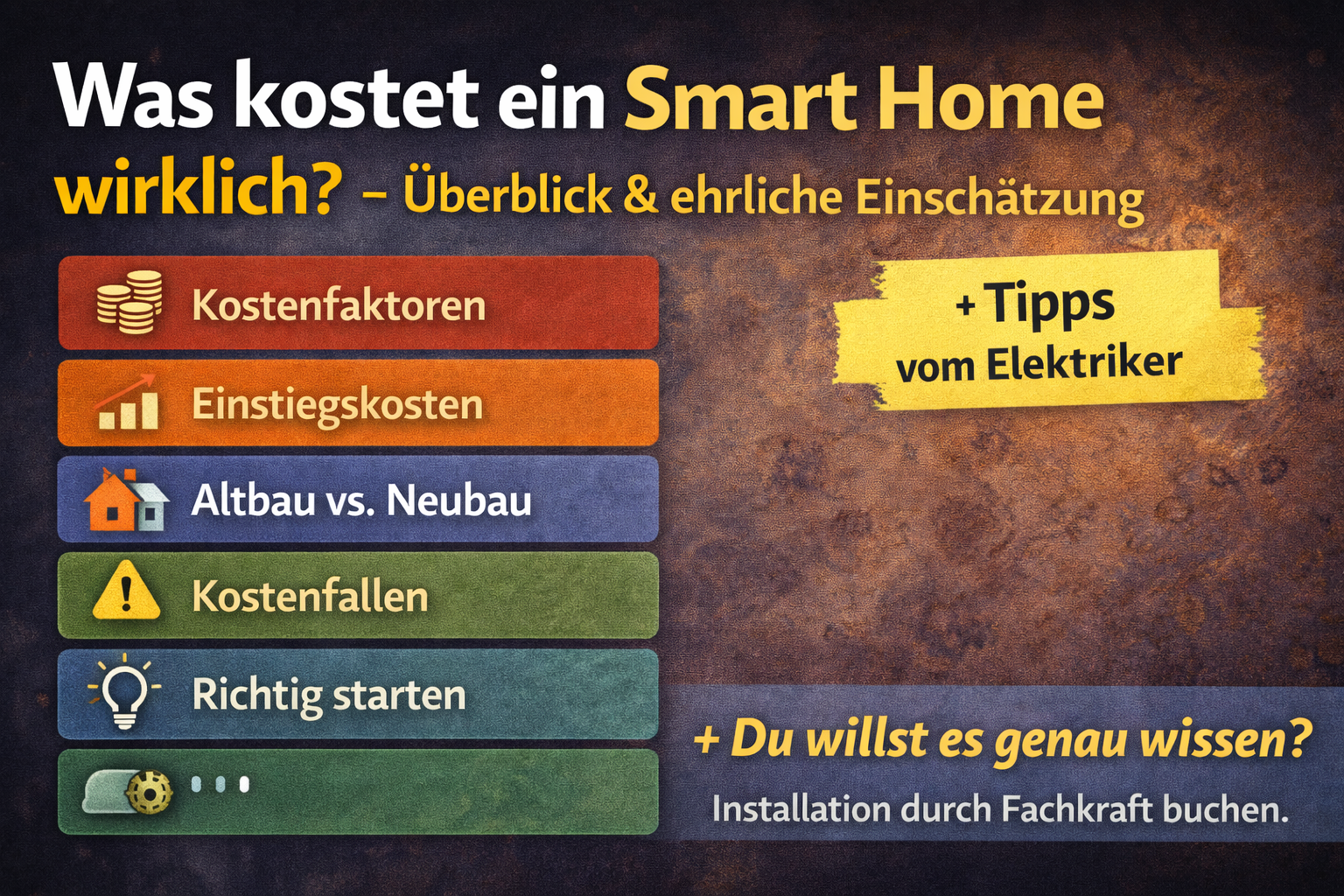 Was kostet ein Smart Home wirklich? – Überblick & ehrliche Einschätzung