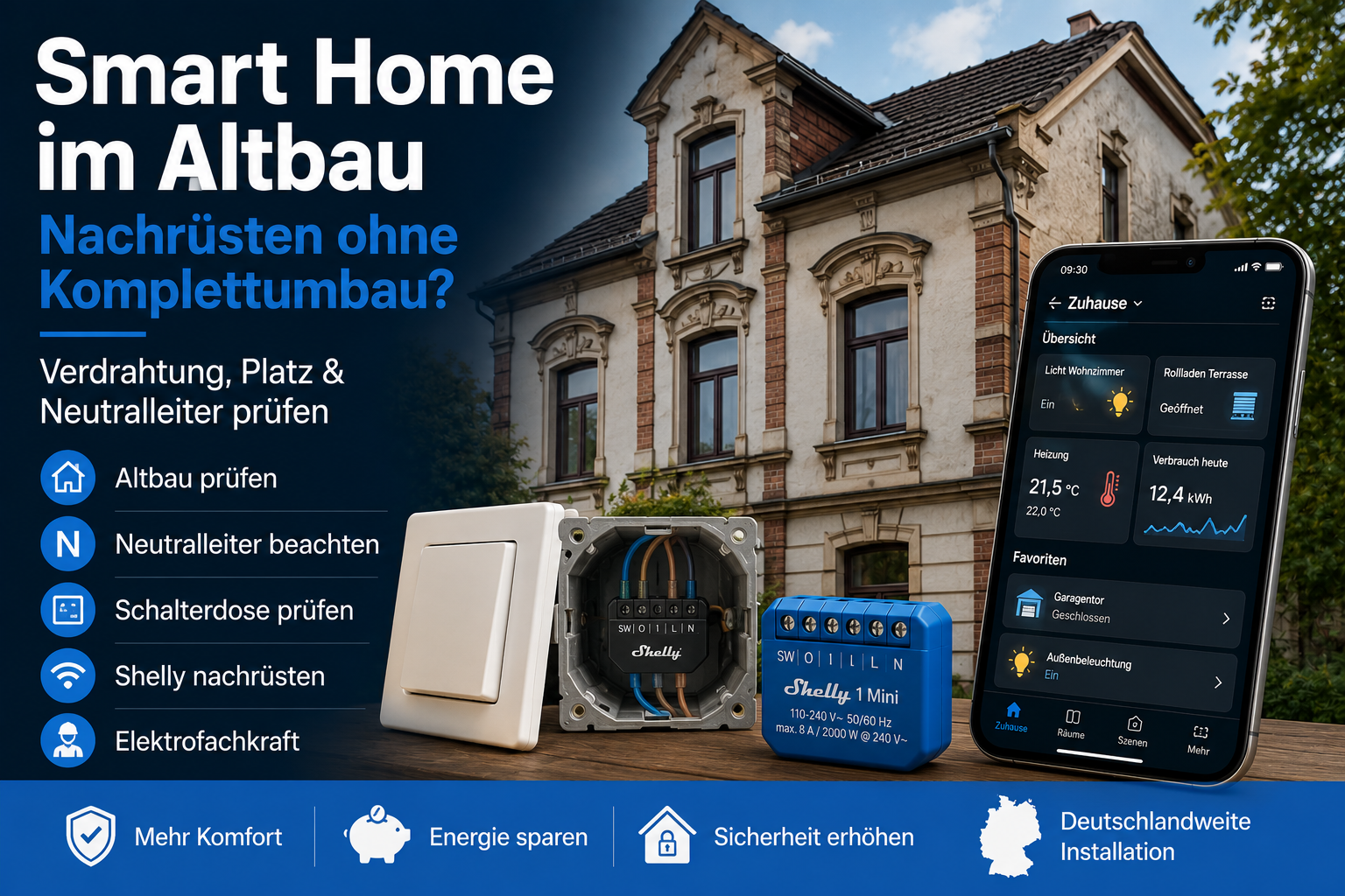 Smart Home im Altbau nachrüsten – was ist möglich?