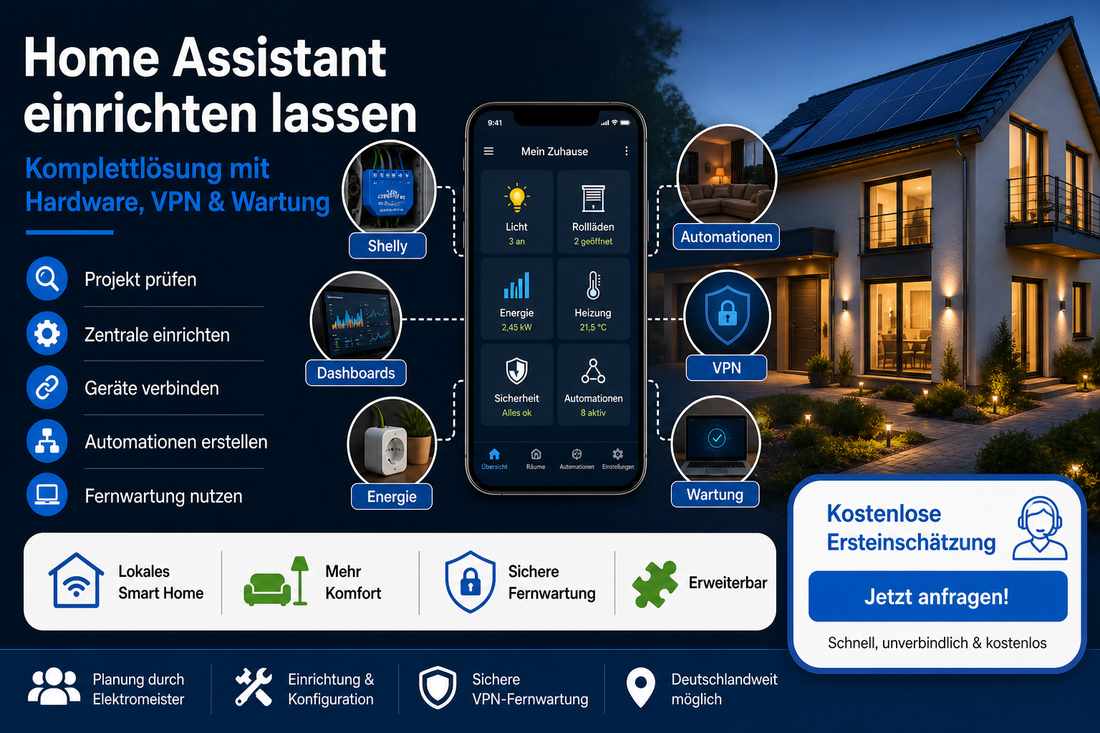 Home Assistant einrichten lassen
