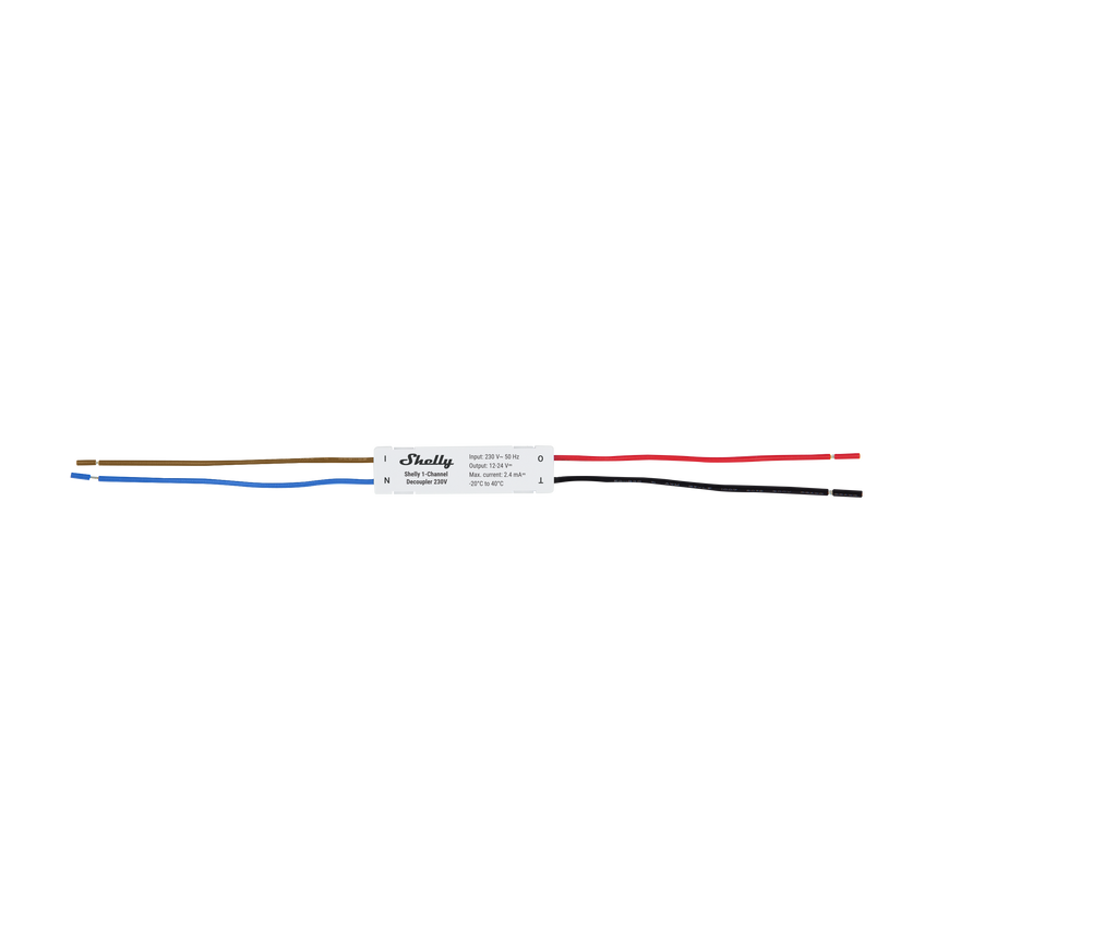 Shelly 1-Channel Decoupler 230V
