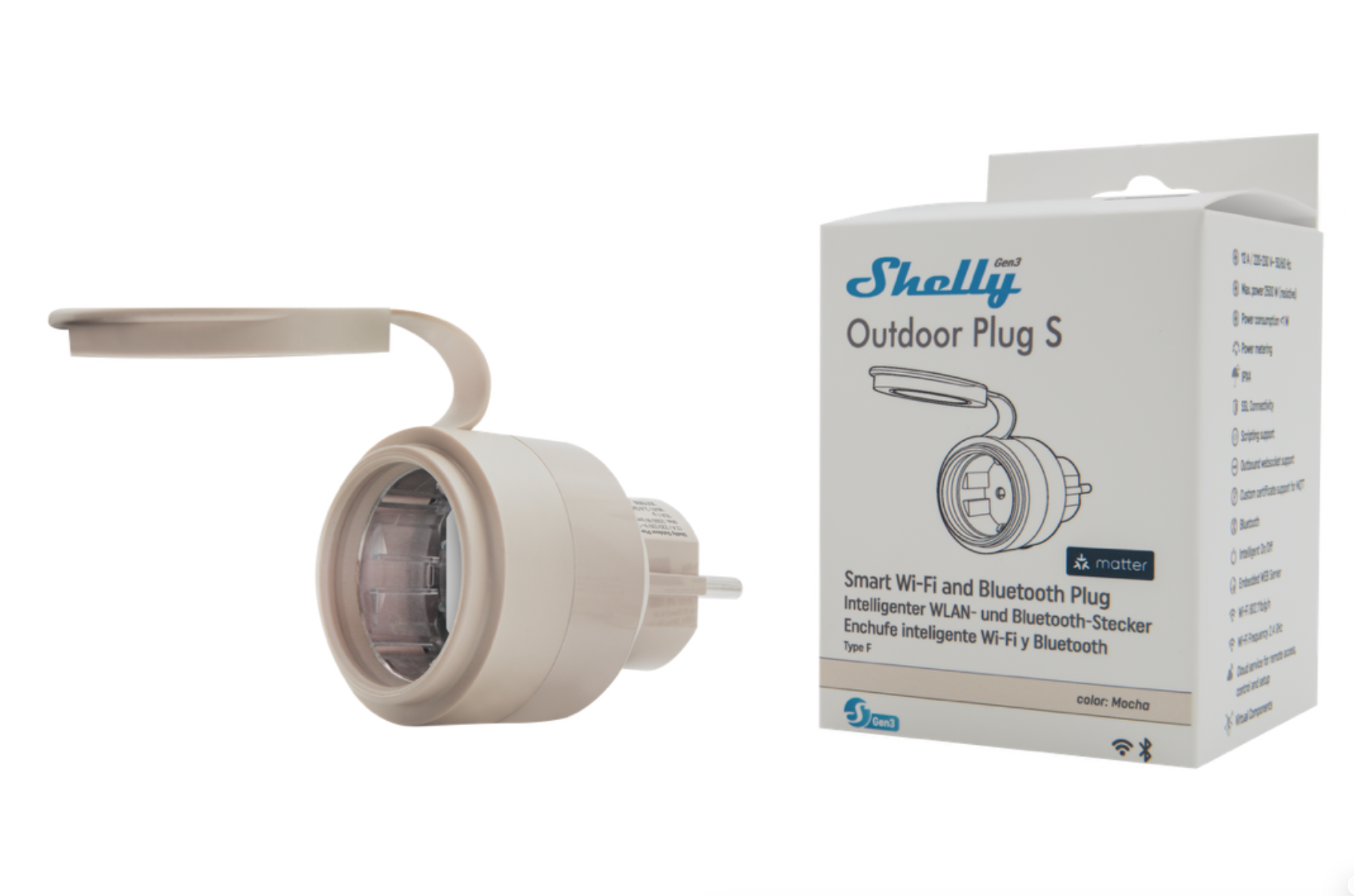Shelly Outdoor Plug S Gen3