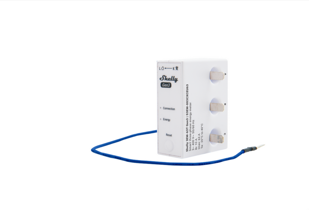 Shelly 3EM-63T - PV Anlagen Version ohne MwSt