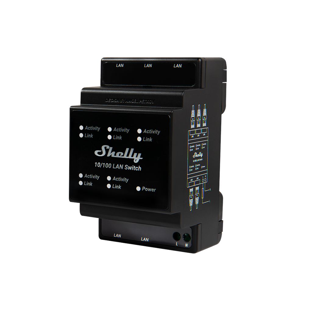 Shelly LAN Switch 5 Ports