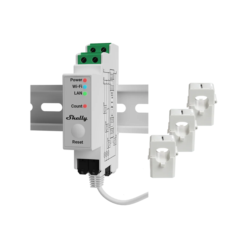 Shelly Pro 3EM 120A - PV Anlagen Version ohne MwSt