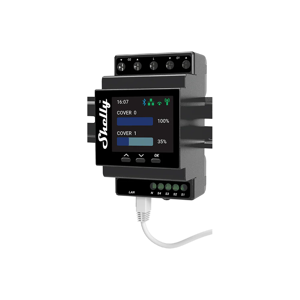 Shelly Pro Dual Cover & Shutter PM