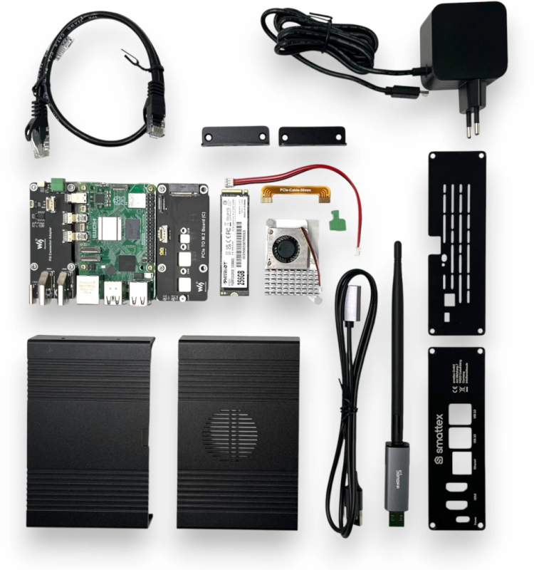 Home Assistant Black Plug & Play Set · installiert & konfiguriert