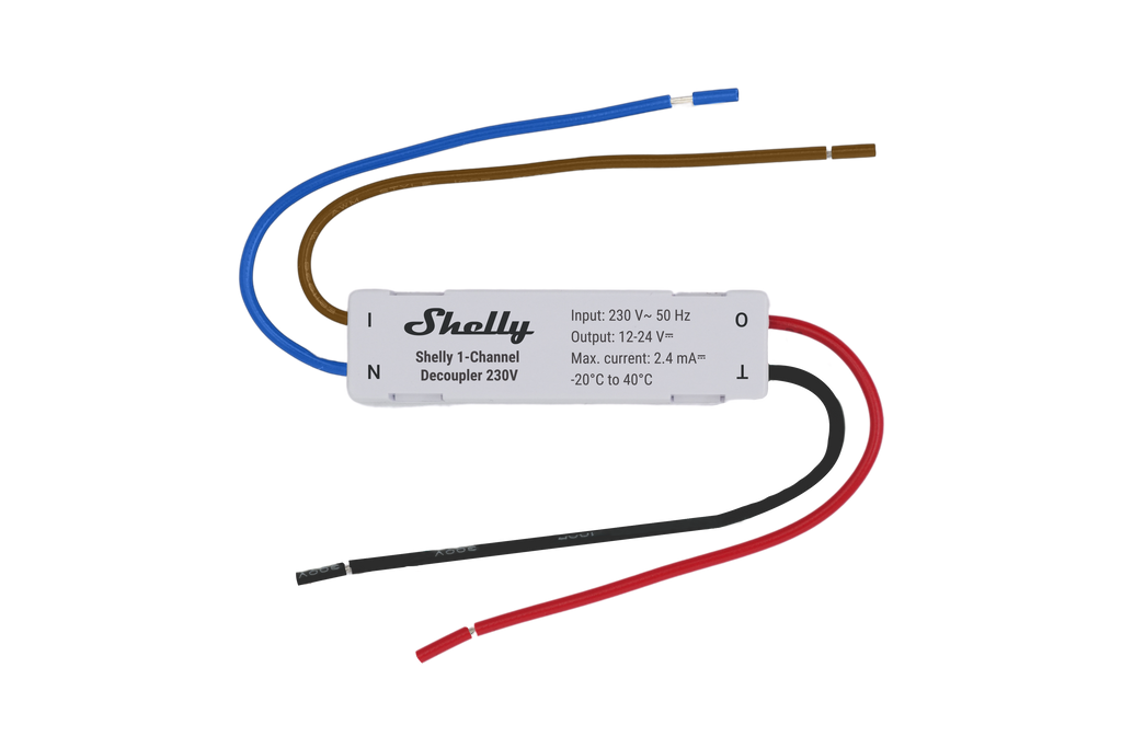 Shelly 1-Channel Decoupler 230V
